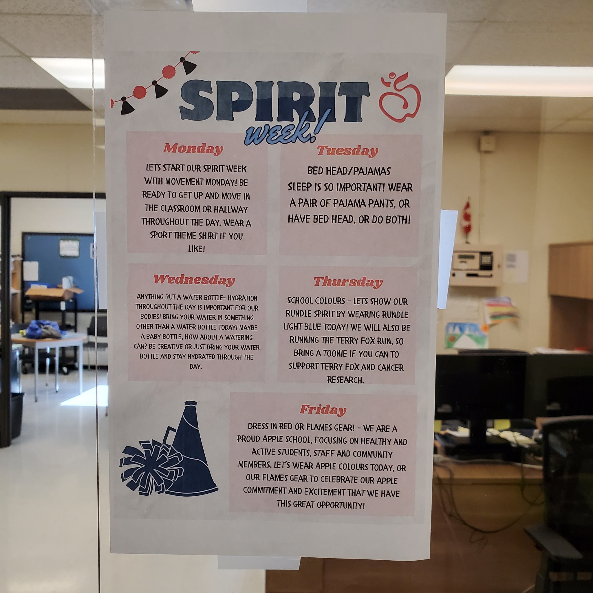 Spirit Week Activities Sep 16 20 2024